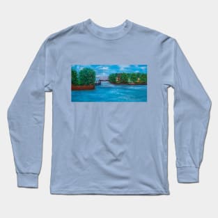 Uizicht vanaf Westlandgracht Long Sleeve T-Shirt